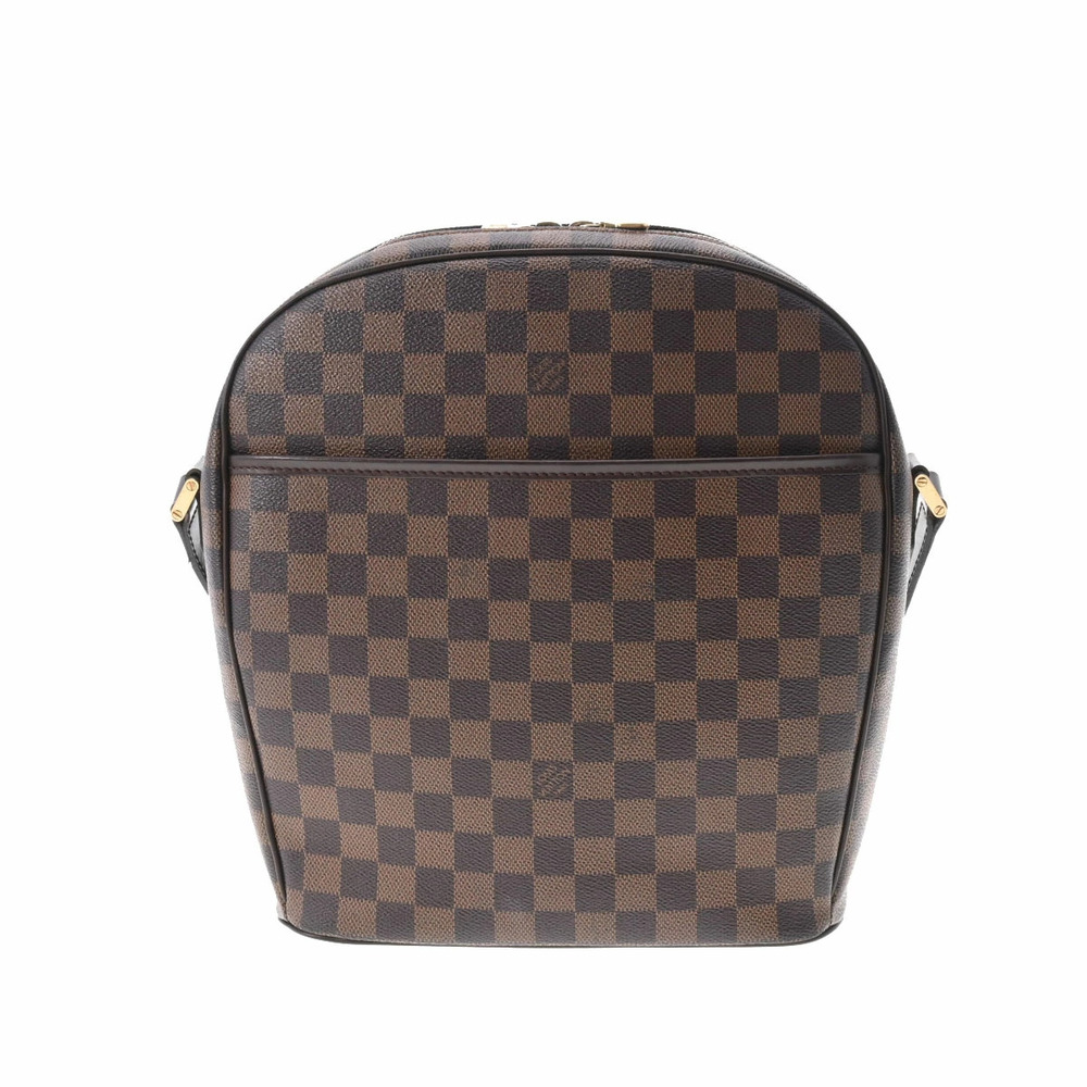 LOUIS VUITTON Damier Ipanema Brown Canvas Shoulder Bag